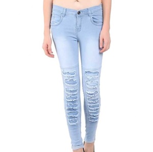 กางเกงยีนส์ระบายอากาศสำหรับผู้ชายวินเทจซักได้ทุกฤดู - Product Image 2