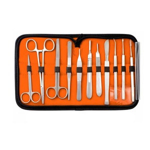Ensemble d'instruments de chirurgie mineure de base avec ciseaux en acier inoxydable, pinces, kit de chirurgie, instruments de dissection - Product Image 4
