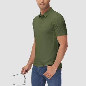 Nueva Camiseta Polo de Golf 2026 con Logotipo Personalizado, Corte Clásico, Secado Rápido, para Hombre, al por Mayor, Estilo Casual, Tejida - Product Image 2