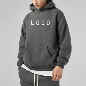 Sweat à capuche imprimé de haute qualité 100% coton avec logo personnalisé pull surdimensionné Streetwear sweats à capuche pour hommes vente en gros - Product Image 1