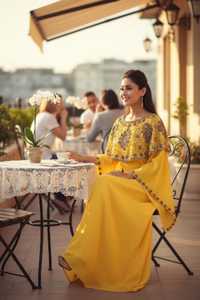 Vestido Étnico de Oración con Cuentas y Mangas Largas, Estilo Kaftan Abaya Islámico para Mujer, Talla Grande, Ligero, Largo hasta el Suelo, Venta al por Mayor en Dubái - Product Image 3