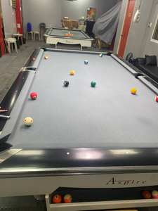 Billard 1/2 queues fendues bouclées cocobolo ébène incrusté à la main bâtons de piscine carambole - Product Image 5