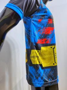 Directo de fábrica UPF 50 + Impresión personalizada Camiseta Dry Fit para hombres Maratón Evento Poliéster Tejido de punto Técnica de sublimación - Product Image 5