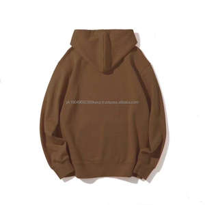 Sudaderas con Capucha Lisas de Manga Larga Unisex para Hombre y Mujer con Estampado Puff y Logotipo Personalizado al por Mayor - Product Image 3