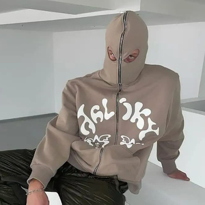 Bouffée Impression Street Style Quantité En Vrac 100% Coton Fait Hommes Hoodies Personnalisé Bas quantité minimale de commande Meilleure Qualité Hommes Hoodies À Vendre - Product Image 6