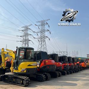 Excavadora Yanmar155 Usada de Segunda Mano, Marca Japonesa Original, Mini Excavadora de 5.5 Toneladas, Mini Excavadora con Orugas de Goma - Product Image 2