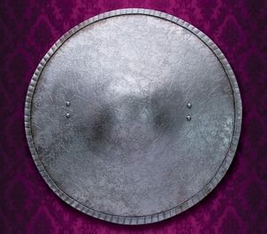 Bouclier à boucle espagnol en acier Renaissance médiéval avec Design de gravure - Product Image 4