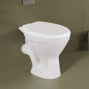 WC monobloc en céramique moderne Eon-P pour salle de bain et usage extérieur - Product Image 3