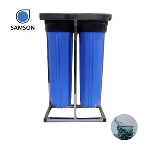 Hot sales 2 Stage big blue water filter Inline Water Purification with Nano Silver Excellence