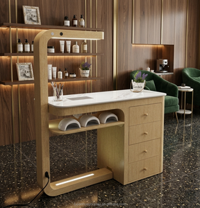 <span class=keywords><strong>Lampe</strong></span> de <span class=keywords><strong>table</strong></span> personnalisée à prix d'usine pour <span class=keywords><strong>table</strong></span> de manucure de salon de beauté moderne - Product Image 6