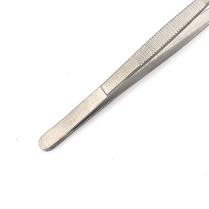 For UL Amin Best Quality Steel Dental Surgical Tweezers Forceps Manual Instrument for Medical <b>Cotton</b> Dress <b>Tissue</b> London College - Product Image 6