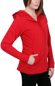 แจ็คเก็ตซอฟต์เชลล์สำหรับผู้หญิง,แจ็กเก็ตและเสื้อโค้ทปกติสำหรับฤดูหนาว - Product Image 5