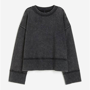 Sudadera Personalizada con Cuello Redondo y Mangas Caídas para Mujer, de Algodón Transpirable y Resistente al Viento, con Logotipo Frontal Personalizado, Colores y Tallas a Medida - Product Image 2