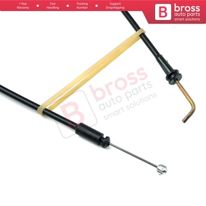 สายเคเบิลโบว์เดนสำหรับปลดล็อคประตูเลื่อนด้านในซ้าย BDP666 รุ่น 8200182967 สำหรับรถยนต์ Kangoo MK1 - Product Image 4