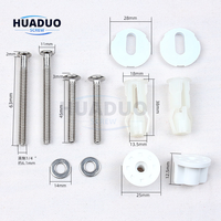 Kit de fixation universel pour siège de toilette – Vis de montage pour siège de toilette – Kit de vis d'installation pour siège de toilette – Vis pour bois