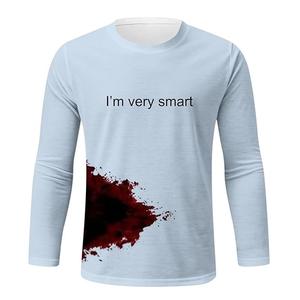 Cómoda camiseta de un solo Jersey de algodón 100%, venta de curvas de verano, cuello de manga larga, transpirable, Color sólido, precio de fábrica de Bangladesh - Product Image 3