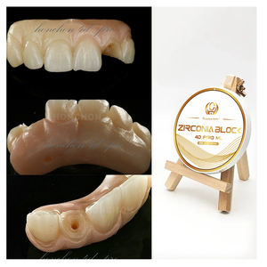 Honchon zirconio disco multistrato blocco di zirconio dentale blanks produttore cam cad blocco di <span class=keywords><strong>zirconia</strong></span> dentale prezzo - Product Image 2