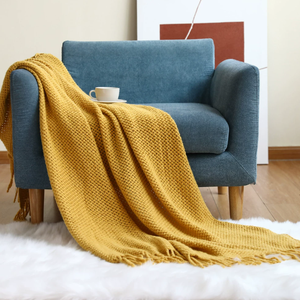Simple classic warm soft cozy useful blanket - Product Image 3