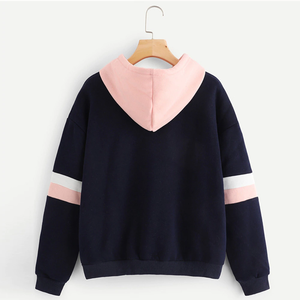 Vente en gros de sweats à capuche décontractés en molleton de coton Tech pour femmes Streetwear sweat à capuche décontracté pour femmes de haute qualité avec fermeture éclair - Product Image 2