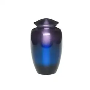 Bulk Production Price Unisex Cremation Urn Funeral Supplies Death Ceremony Decorative High Tone Purple Vision Cremation Urns
