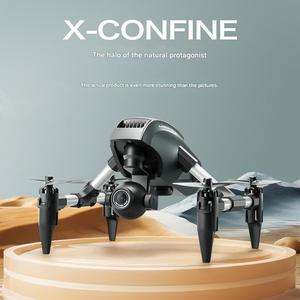 Drone F4 à cardan bi-axial 2K QHD avec moteur sans balais, télécommande GPS, conception de quadricoptère pliable, temps de vol de 21 à 30 minutes - Product Image 2