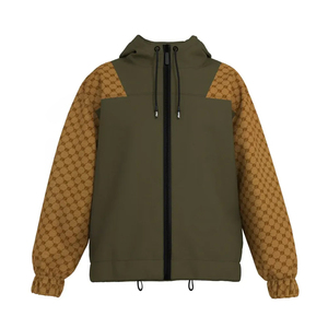 Personalizar OEM Logo frontal transpirable impermeable primavera Unisex Sudadera con capucha Zip rompevientos gimnasio ligero chaqueta deportiva estilo callejero - Product Image 1