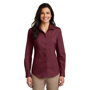 Meilleurs fabricants de haute qualité hommes uniformes chemises Style d'affaires 100% coton goutte épaule à manches longues vêtements d'été - Product Image 5