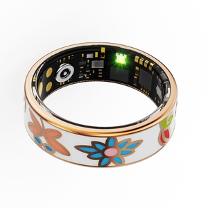 2026 Women Stainless Steel Smart Ring NFC Payment Heart Rate SpO2 Temperature Sleep Fitness Tracker - Product Image 1