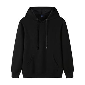 Manufacturer Custom With Pockets Heavy Thick Cotton 1000 GSM High Quality Pullover <b>Hoodie</b> With <b>Strings</b> - Product Image 3