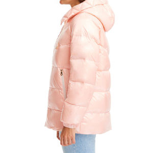 Vestes matelassées légères personnalisées à la mode pour femmes, dernier design, veste en polaire avec capuche et col montant, haute qualité - Product Image 2