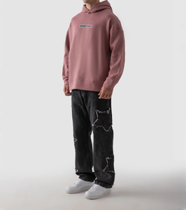 Jersey personalizado de alta calidad para hombre, sudadera de invierno, chaqueta de lana de algodón con capucha sólida, forro liso teñido, venta al por mayor de algodón - Product Image 6