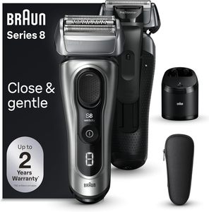 Afeitadora Eléctrica para Hombre Braun Serie 8 8567cc, 4+1 Elementos de Afeitado de Precisión, Recortadora de Pelo Largo 5 en 1 Húmeda/Seca, SmartCare - Product Image 6