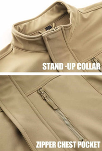 Veste Softshell Coupe-Vent Pour Homme Avec Poches Renforcées Et Veste Pour Homme Caractéristiques - Product Image 3