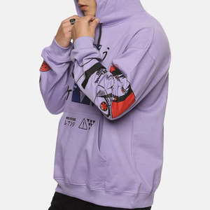 Sudadera con capucha básica de algodón mezclado High Street Best Style Precio barato LOGOTIPO personalizado Nueva llegada Sudadera con capucha para hombre - Product Image 3