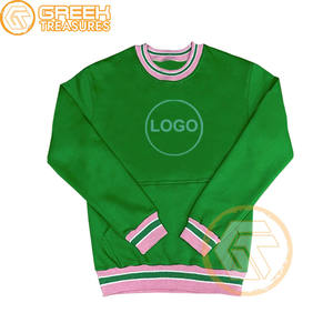 Sudadera de lana de algodón Alpha Kapa personalizada de alta calidad para mujer Sudadera con capucha bordada Sorority diseño de ropa griega - Product Image 5