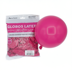 Palloncini in lattice Party Love 30cm Fuchsia Chiaro R12 per decorazioni - Product Image 2