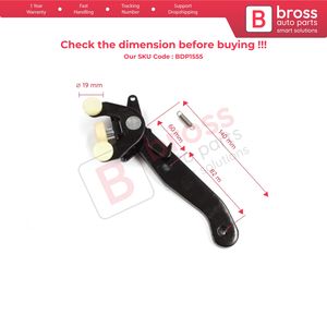 BDP1555 Guía Inferior de Rodillo para Puerta Corredera Trasera Derecha para Transporter T5 T6 Caravelle Multivan 2003-2024 7H0843398 - Product Image 2