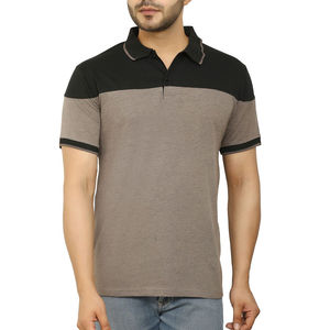 Diseño personalizado de los hombres para Polo camiseta de alta calidad 100% algodón tela Slim Fit transpirable Golf ropa deportiva patrón sólido OEM - Product Image 1