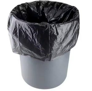 Bolsa de basura de plástico fuerte, barata y de alta calidad en forma de rollo negro - Product Image 5