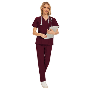 Conjuntos de uniformes médicos lavables para enfermería y operación, uniformes médicos de punto grandes y altos, uniformes médicos de primera calidad - Product Image 6