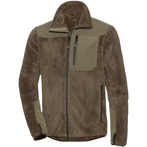 Chaqueta de caza de invierno para hombre al aire libre, carcasa suave, cierre de cremallera, bolsillos frontales, forro interior de poliéster, tela de concha, forro polar - Product Image 1