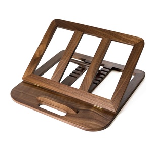 Diseño atractivo soporte de madera para computadora portátil soporte de madera maciza tamaño personalizado Escritorio de oficina en forma cuadrada decorar - Product Image 5