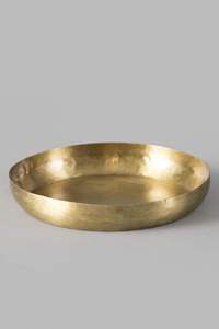 Plato de vajilla de latón Parat Pooja Puja Thali de India F S International - Product Image 5