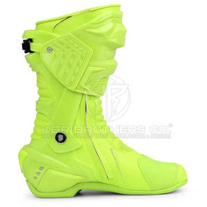 รองเท้ามอเตอร์ไซด์สำหรับผู้ชายรองเท้ามอเตอร์ไซด์แบบเย็บด้านบนทำจากหนัง PU สำหรับทุกฤดู - Product Image 3