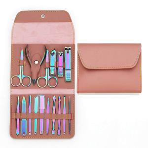 High Quality Stainless Steel <b>Manicure</b> and Pedicure Set Nail Clippers Cuticle Tools Nail Care Grooming <b>Kit</b> - Product Image 6