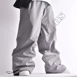 Pantalones de esquí holgados de alta calidad, pantalones de Snowboard impermeables para invierno al aire libre, ropa de nieve para adultos, ropa de invierno, pantalones de esquí para hombres - Product Image 2