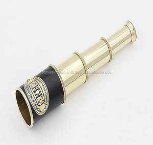 Telescopio Monocular de pirata náutico de latón náutico de 7 "telescopio de latón Kelvin & Hughes - Product Image 1