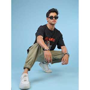 T-shirt décontracté pour femme ASAP Rocky, streetwear, coton respirant, tricoté, tailles XS-XL, longueur courte, avec impression de logo - Product Image 5