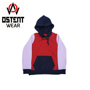 Vente en gros sur mesure sweat à capuche athlétique en coton pour hommes impression mode nouveau sweat-shirt de sport à fermeture éclair broderie polaire de couleur unie hiver - Product Image 1