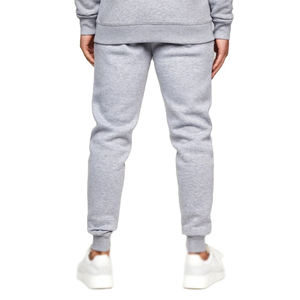 Pantalons de survêtement pour hommes de bonne qualité, conçus avec des poches, taille mi-haute, en toile, en molleton de coton, pantalons de jogging - Product Image 2